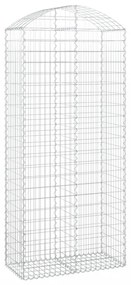 íves horganyzott vas gabion kosár 100x50x220/240 cm