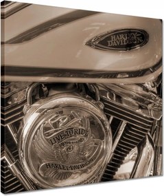 Vászonkép 40x40 Harley Davidson Motorkerékpár