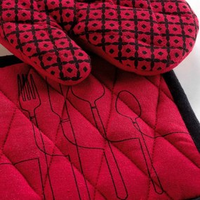 Újrahasznosított pamut edényfogó szett 2 db-os Cuisiline – douceur d'intérieur