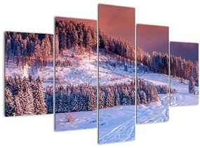 Egy kép egy téli tájról (150x105 cm)