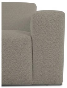 Világosbarna buklé kanapé 228 cm Roxy – Scandic