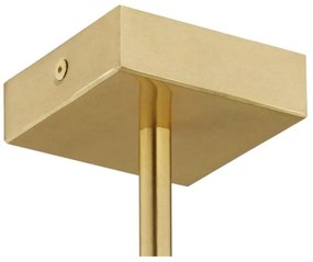 Argon 2132 - Csillár rúdon ABBANO 5xE14/7W/230V sárgaréz/fehér