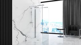 Zuhanytálca rea White Rock 90 x 90