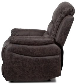 Barna Vintage Szövet Fekvőfotel. TV-4086 BR