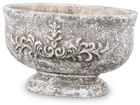 Cyrus design Kaspó cement szürke 18,5x30x18cm