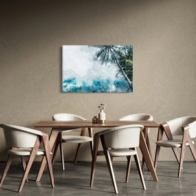 Egy pálmafa képe a tenger felett (90x60 cm)