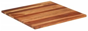 tömör akácfa asztallap 25-27 mm 80 x 80 cm