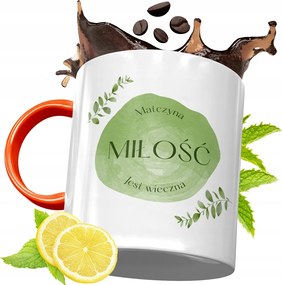 Narancssárga Bögre Anyák Napjára Ajándék fényképes nyomattal