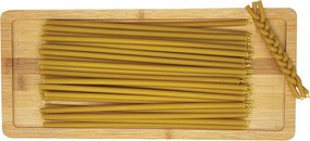 Természetes, rituális méhviasz gyertyák, hosszú, 26 cm, 150 db