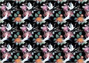 Fotótapéta Darvak és krizantémok Ázsiai stílus minimalizmus 400x280 +ragasztó