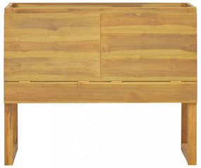 tömör tíkfa fürdőszobaszekrény 90 x 40 x 75,5 cm