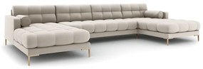 Bézs sarokkanapé (U alakú) Bali – Cosmopolitan Design