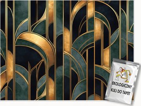 Fotótapéta Art Deco Arany Hálószoba Nappali Tapéta Flizelina 350x250