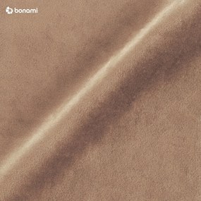 Bézs kárpitozott ágyneműtartós franciaágy 140x200 cm Tate – Maison de Rêve