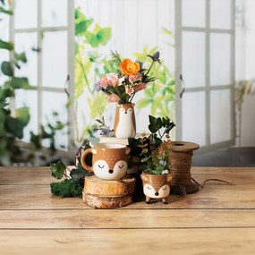 Barna dolomit váza (magasság 10 cm) Deer – Sass &amp; Belle