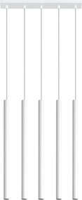 SOLLUX SL-0468 PASTELO Hengeres Függesztett Lámpa Fehér G9 IP20