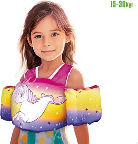 Colorbaby - Neoprén úszómellény karúszóval, unikornisos mintával (15–30 kg)