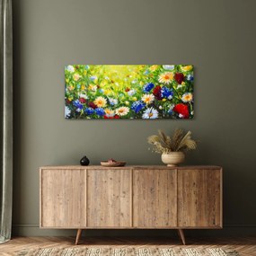 Vadvirágok képe (120x50 cm)