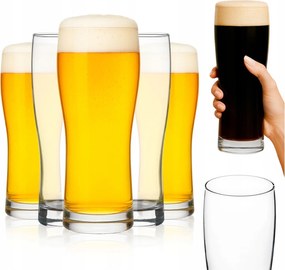 6 db-os Söröskorsó Magas Pohár Kávé Italokhoz Pohár Szett 0,5l