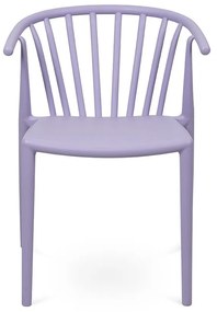 Levendula színű műanyag kerti szék Capri – Bonami Essentials