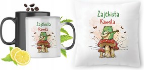 Kamilia Varázsbögre Nyomtatott párna szett fényképpel