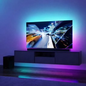 Zaparkorun LED RGB szalag TV mögé - 5 m