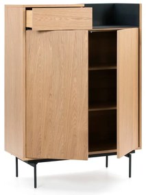 Valley világosbarna-kék szekrény - Teulat