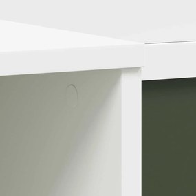 Táblafesték Íróasztal Fehér és szürke 120 x 45 x 118.5 cm