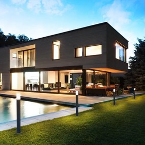 Redo 9078 - Kültéri lámpa CRAYON 1xE27/42W/230V IP44