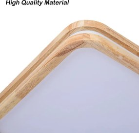 Brilagi - dimmelhető LED világítótest MOLINA SQUARE LED/80W/230V tölgy 60x60 cm + távirányító