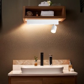 LED Spotlámpa MAGNET LED/5W/230V + 1xGU10/60W 3000/4000K fehér