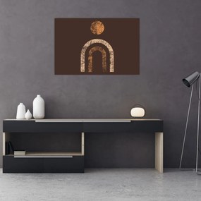 Kép - Narancssárga ívek N⁰1 (90x60 cm)