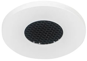 6 darabos modern fürdőszobai süllyesztett spotlámpa szett fehér IP54 - Shed Honey