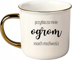 Bögre Fehér Arany Rant Ajándék Vicces Nap Van Rengeteg Lehetőségem