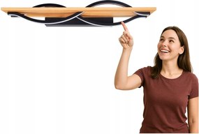 Led fali lámpa 14W Conato WL-23848-30W-BK-GD Italux