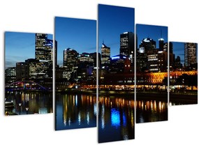 Éjszaka Melbourne-ben (150x105 cm)