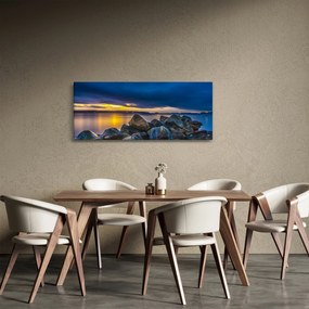 Kép - Felhők a víz felett (120x50 cm)