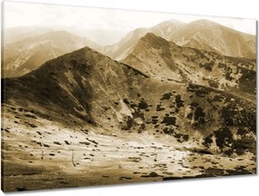 Vászonkép 90x60 Tátra Lengyel hegyek Kilátás