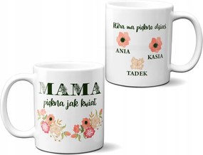 Bögre Anyukáknak Anya Gyönyörű, Mint A Virág Név