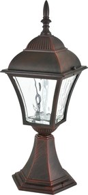 POLUX 302052 Klasszikus Kültéri Állólámpa Cseresznye LED IP43