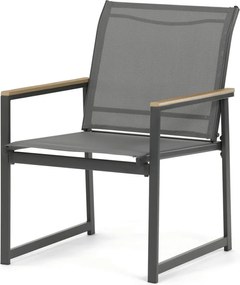 Kerti bútor garnitúra, hálós kivitel, szürke, AZS-S1212 GREY