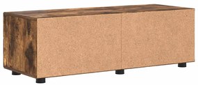 TV szekrény fiókkal Füstölt tölgy 100.5 x 39 x 30 cm Faanyag