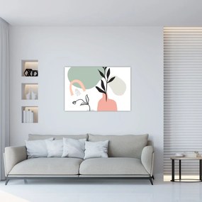 Kép - Virágok vázában N⁰3 (90x60 cm)