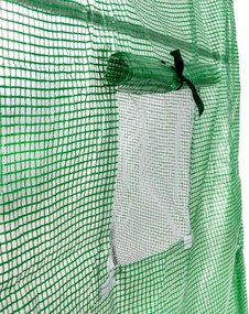 Fólia melegház 3x6x2 m (váz+fólia)