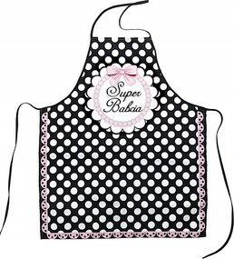 Konyhai kötény Szuper Nagymama pöttyös ajándék