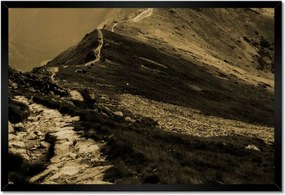 Poszterek keretben 60x40 Tátra Lengyel hegyek Kilátás