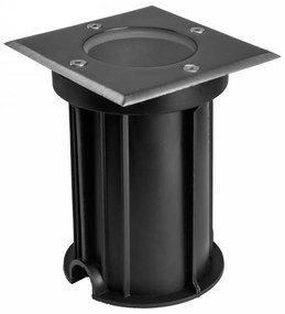 Kültéri taposólámpa LUKKA CONNECT 1xGU10/4W/230V IP67 matt króm szögletes