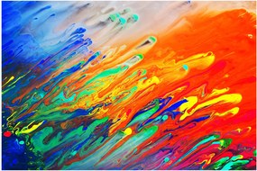 Kép - Színes absztrakció (90x60 cm)