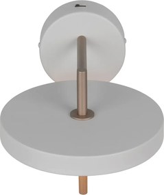 Elefántcsont színű LED dimmelhető fali lámpa hajlítható szerkezettel ø 20 cm Keaton – Trio