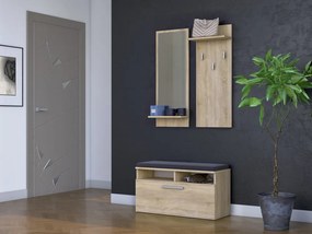 Riva előszobafal, sonoma